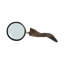 Loupe corne 12 "Mahaan