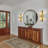 20" Dimmable Wall Mounted Sconce with Alabaster Shade (Set of 2)-1704035593