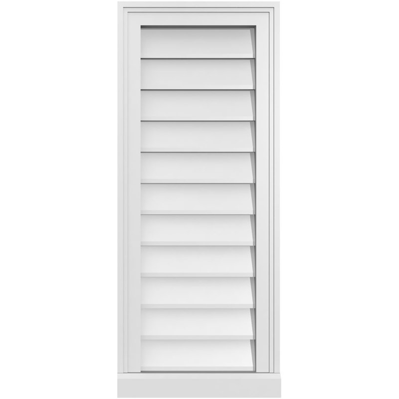 Cadre de seuil Brickmould, brun clair apprêté, H 34 po x l 14 po x P 2 po