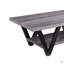 Table basse à pieds inclinés