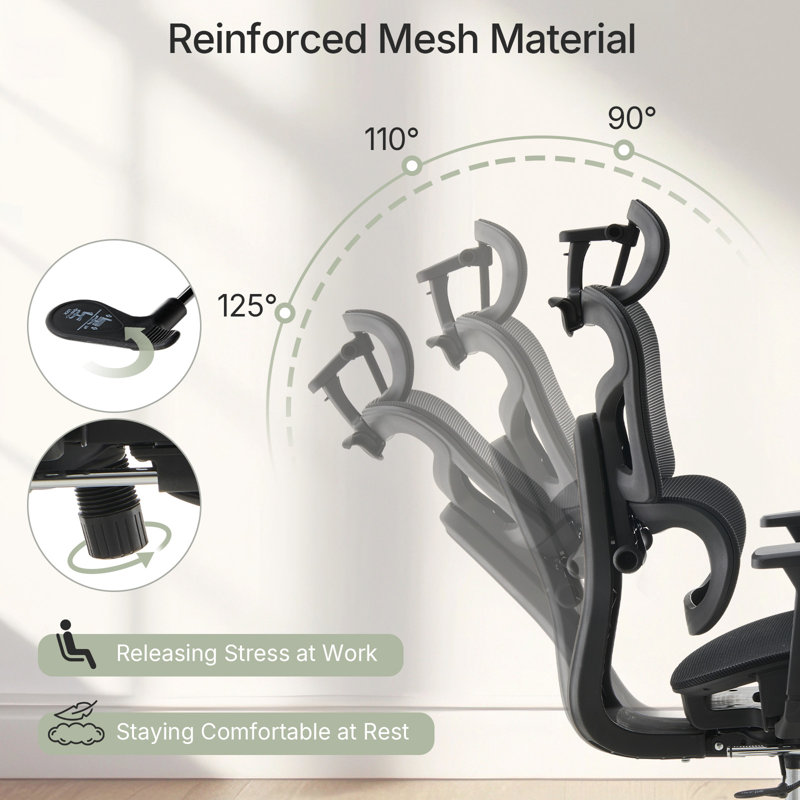 Mesh Office Chair, Black