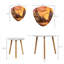 Ensemble de 2 tables basses gigognes Triangle