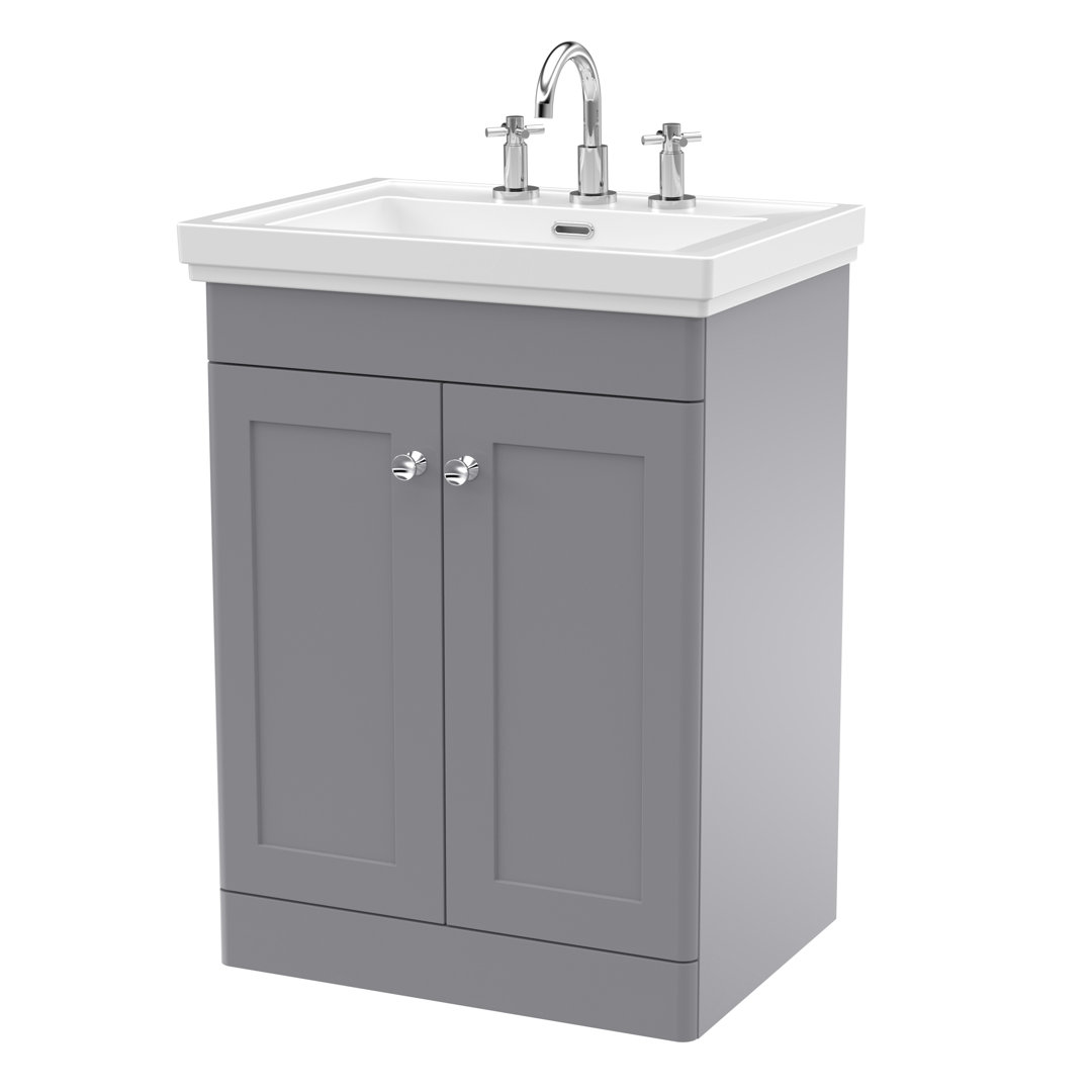 Classique 600mm Single Bathroom Vanity with Vanity Top