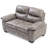 Mouton Faux Leather Pillow Top Arm Loveseat-113036981-20432793