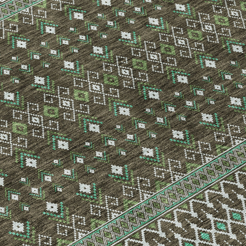  Emblyn Door Mat, Round 8'