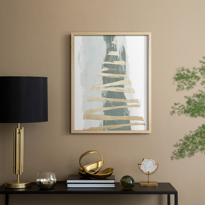 «Christmas Holiday», art encadré Dccxxx encadré - bois massif, Naturel, H 11 po x l 9 po