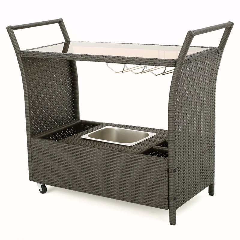 PE KD BAR CART, Grey