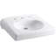 Brenham Ceramic 22" Wall Mount Bathroom Sink-1017996042-998148628