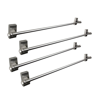 Ike Stainless Steel Adjustable Single Curtain Rod