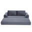 Canapé-lit convertible 2 en 1 pliable avec fonction escamotable et conception modulaire pour les espaces de vie modernes.-128896397