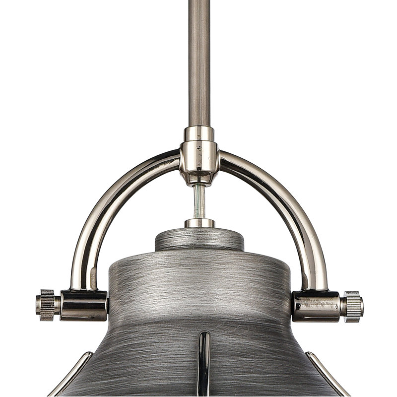 Luminaire suspendu 1 lumière Urbanite, 100 W, H 10,5 po x l 13 po x P 13 po