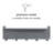 Ackworth Iron 5-Hooks Wall Mounted-270410040