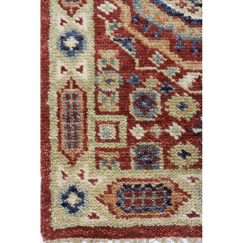 Oriental Area Rug in Red