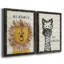 " Safari Be Brave " 2 - Pieces-735466171-735466121-735466173