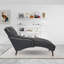 Chaise longue avec accoudoirs et coussins en bois massif-1255485570