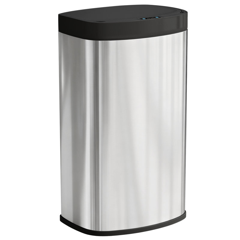 Stainless Steel Motion Sensor Kitchen Trash Can - 55L