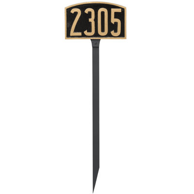 1-Line Lawn Address Sign