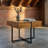 Zavaleta Solid Wood Top End Table