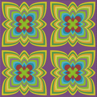 Tapis mauve