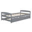 Lit plateforme avec lit gigogne-1910963787