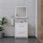 Ensemble de meuble-lavabo simple 30 po Feike-989047171