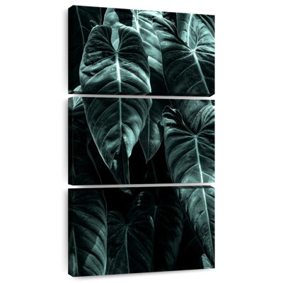 Feuilles de jungle vertes