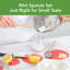 Ensemble de mini spatules et cuillères 2 pièces Flex-Core® Spectrum