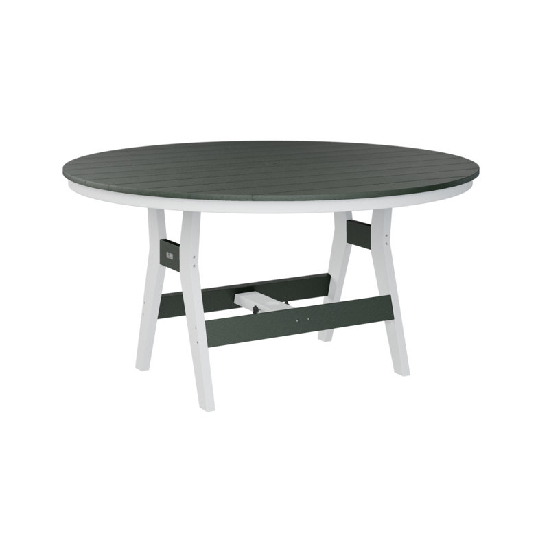 Table de salle à manger ronde Berlin, Noir, H 30,37 po x l 60 po x P 60 po