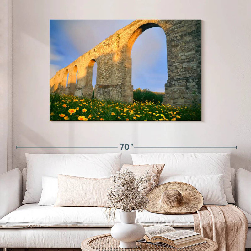 Aqueduc Lilie Kamares, H 32 po x l 48 po