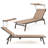 Merituuli Outdoor Metal Chaise Lounge