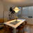 1-Light Flying Saucer Pendant Light