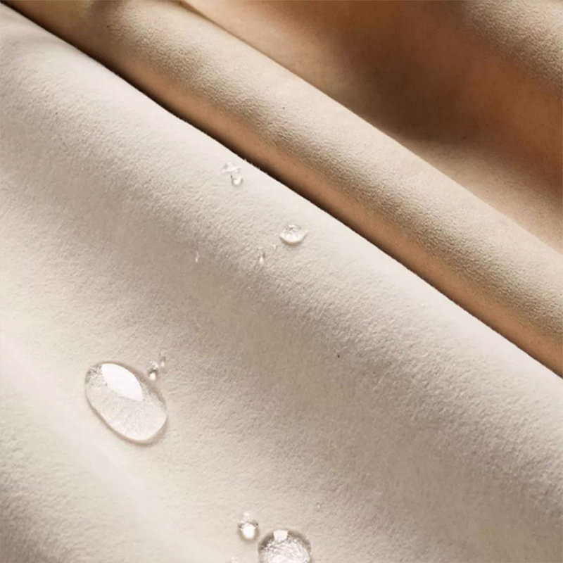 Canapé-coussin standard 86,61 po beige 100% polyester, 86.61"W*37.4"D*34.25"H
