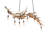 8 - Light Dimmable Modern Linear Chandelier