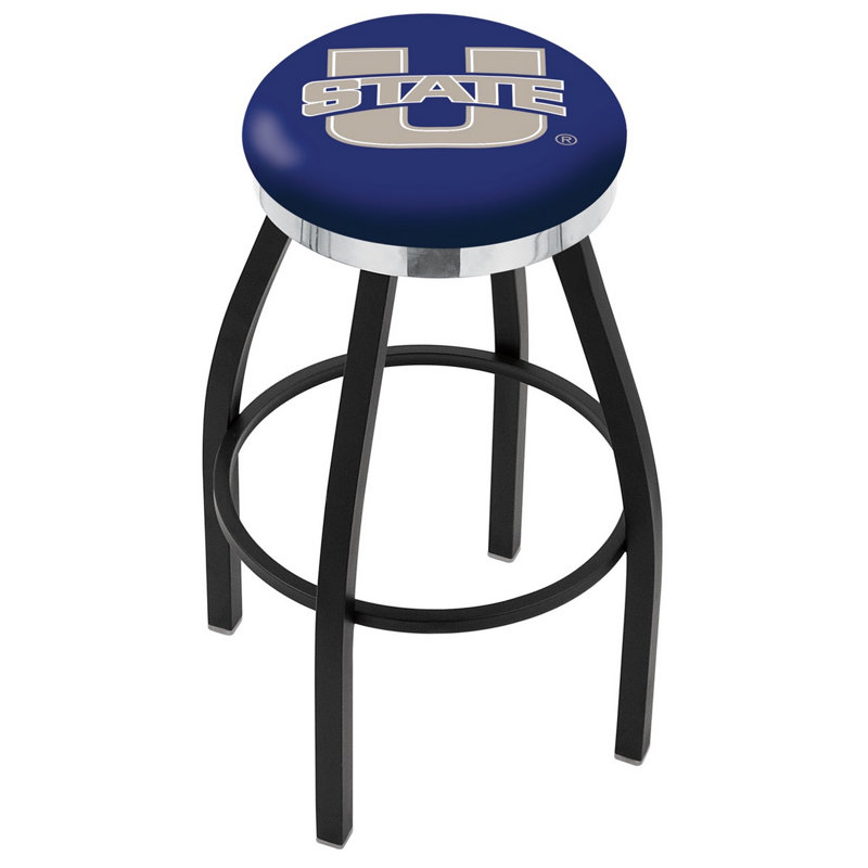 NCAA 36" Swivel Bar Stool, Utah State