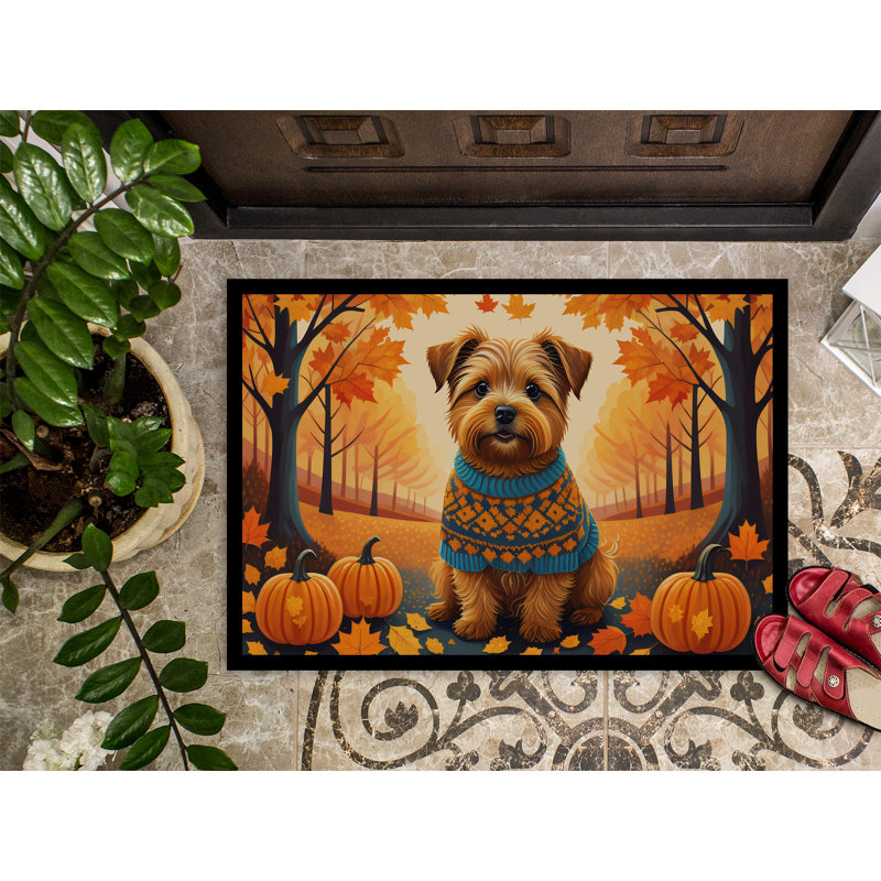 Oberto Non-Slip Doormat, 18" W x 27" L