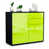 Anthracite/High-gloss green