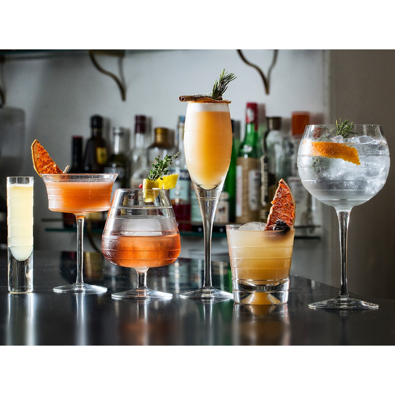 Vinyl Handmade Crystal Snifter
