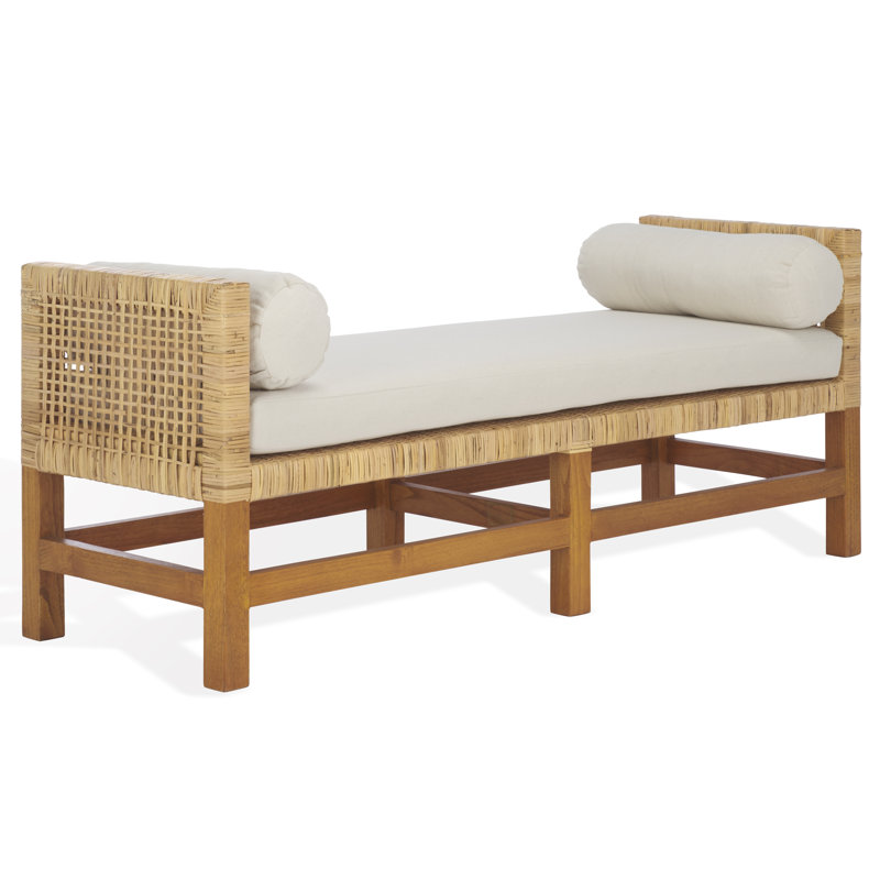 Banc en bois de teck Cryslene