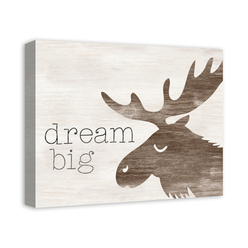 Dream Big Canvas Print, 16" H x 20" W