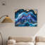 «Galactic Geode II», toile Blue Geode par Art Remedy-118089555-118089560-118089559