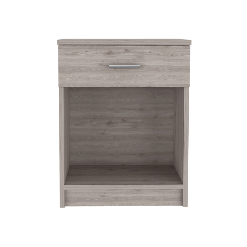 1-Drawer 1-Shelf Nightstand