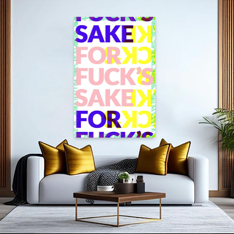 Art contemporain, art abstrait abstrait et coloré, H 60 po x l 40 po