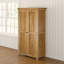 2 Door Solid Wood Wardrobe