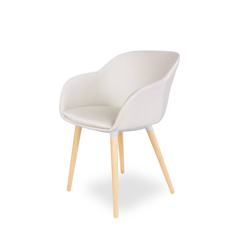 Retiro 43cm H Fabric Upholstered Armchair, Beige