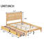 Lit double classique avec tête de lit et rangement spacieux à l'apparence de chêne blanc-1397514102-1397514101