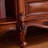 Chestnut Solid + Manufactured Wood Free Form Console Table