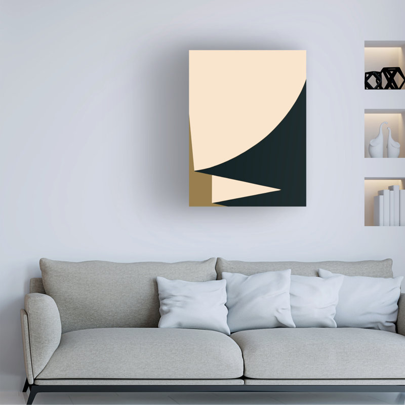 Art sur toile, "Bachelor Dean", quartier abstrait, H 14 po x l 19 po