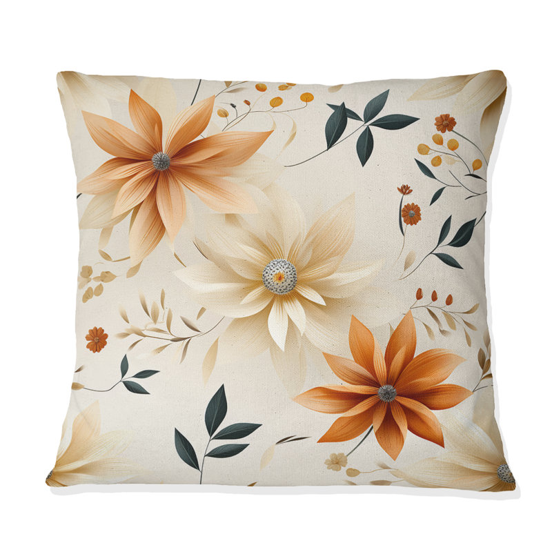 Coussin Earthy Mandala Boho, H 16 po x l 16 po