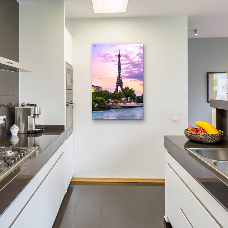 Epic Art «Paris - Eiffel Tower Sunset» par Epic Por «Paris - Eiffel Tower Sunset» par Epic Portfolio