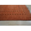 Tapis intérieur / extérieur en laine noué à la main de style sud-ouest orange élégant et durable Northome-26007070